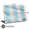 Argentina Soccer Flag Universal Laptop 18in (14.6 x 10.6in) Skin